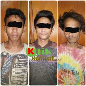 3 tersangka curamor