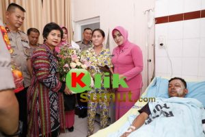 Wakapolda tinjau para korban