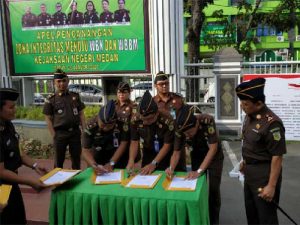 Kejari Medan Apel