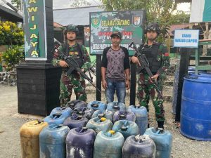 TNI Papua Tangkap BBM