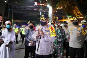 Kapoldasu Tinjau Malam Takbiran