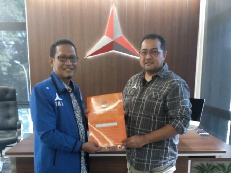 Paslon MARI Didukung Partai Demokrat di Pilkada Labusel 2020