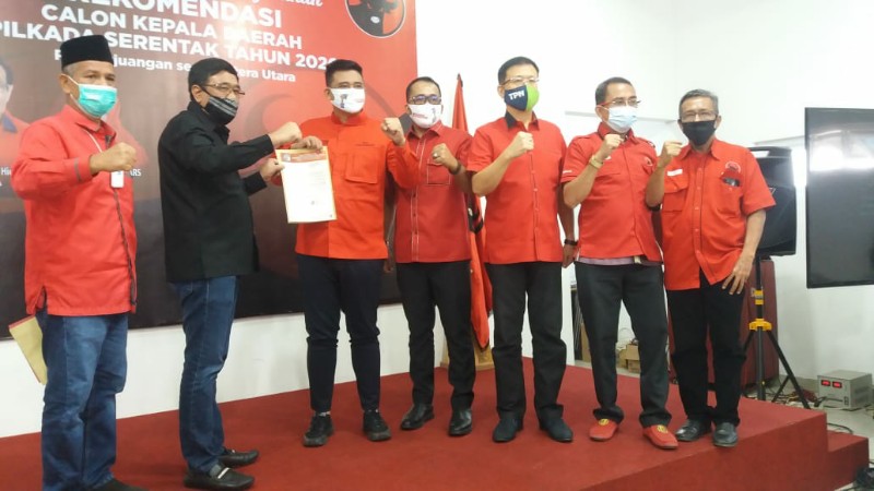 Bobby Jadi Kader Langsung Ditugaskan Ikut Pilkada Calon Wali Kota Medan