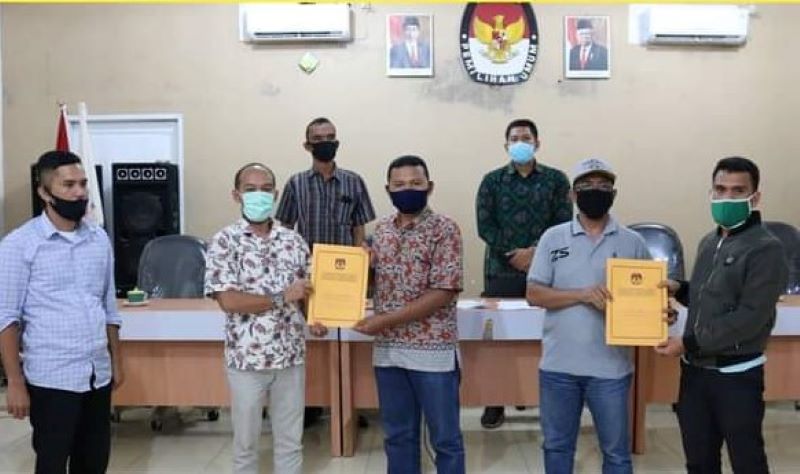 KPUD Labuhanbatu Verfak 26.048 Dukungan Perbaikan Jalur Perseorangan Dijadwalkan Sepekan