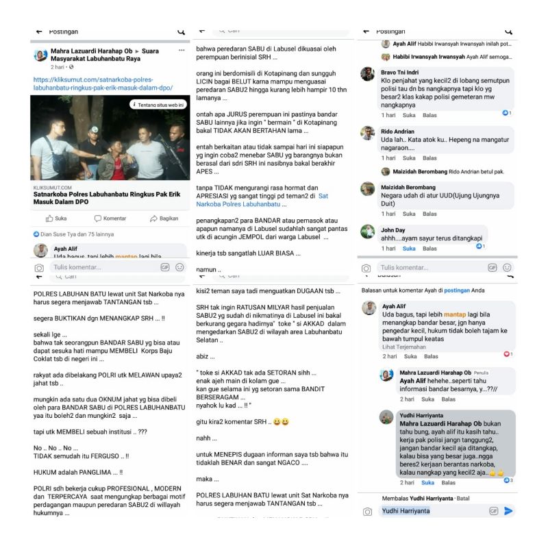 Kinerja Satreskoba Polres Labuhanbatu Disindir "Bandar Besar Sabu" Tak Tersentuh