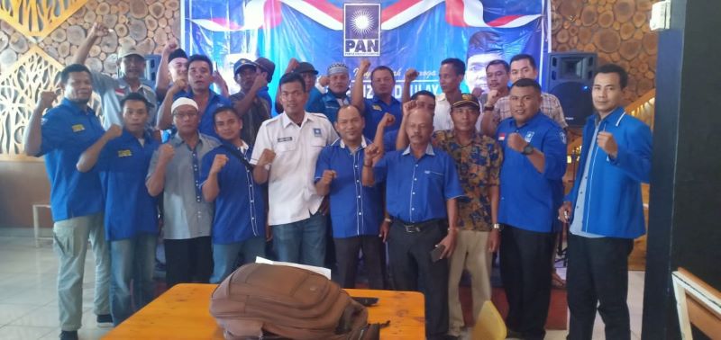 24 DPC PAN Asahan Deklarasikan Fauzan Jadi Ketua DPW Sumut