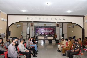 Polres Sergai Gelar Rakor Tingkatkan Penanganan Corona