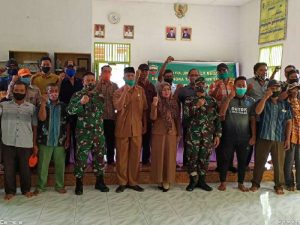 Satgas TMMD 109 Kodim 0208/Asahan terapkan Bela Negara