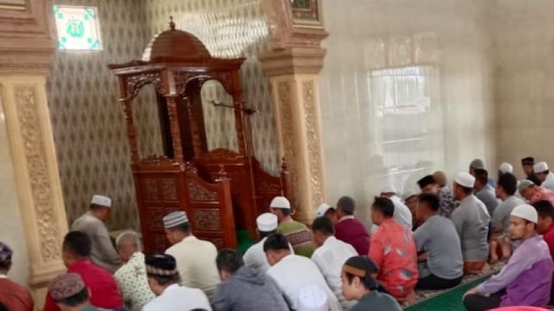 Satgas TMMD 109 Kodim 0201/BS Kokohkan Tiang Agama Sejak Dini Ajari Anak-Anak Ngaji