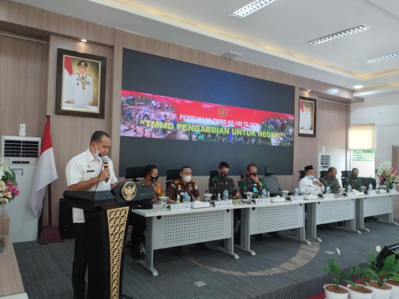 Program TMMD 109, Permudah Akses Jalan Desa Menuju RSUD Batu Bara
