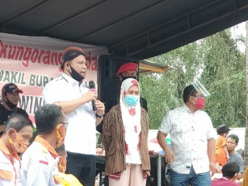 Mendeklarasikan Maju di Pilkada, Ros-Win Menuju Asahan Yang Berkemajuan