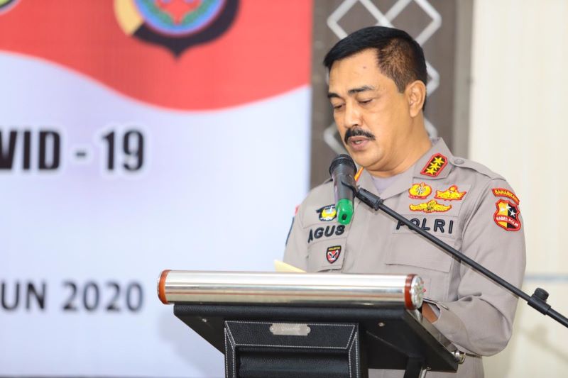 Kabaharkam Polri Komjen Agus : Pilkada Damai Plus ProKes dan Stop Hoax