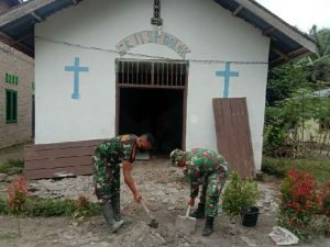 Satgas TMMD 109 Kodim 0208/Asahan Ikhlas Melaksanakan Tugas