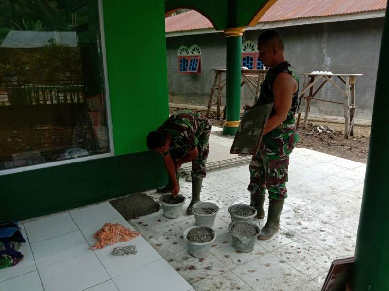Juara 3 MTQ Kota Medan: Kodim 0208/Asahan Membangun Rumah Disurga
