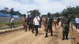 Forkopimda Batu Bara Tinjau Lokasi TMMD ke-109 Kodim 0208/Asahan