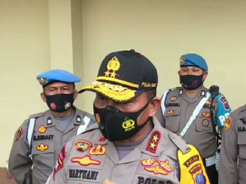 Kapolda Sumut : 253 Pengunjuk Rasa Anarkis Diamankan, 21 Orang Diantaranya Reaktif Covid-19