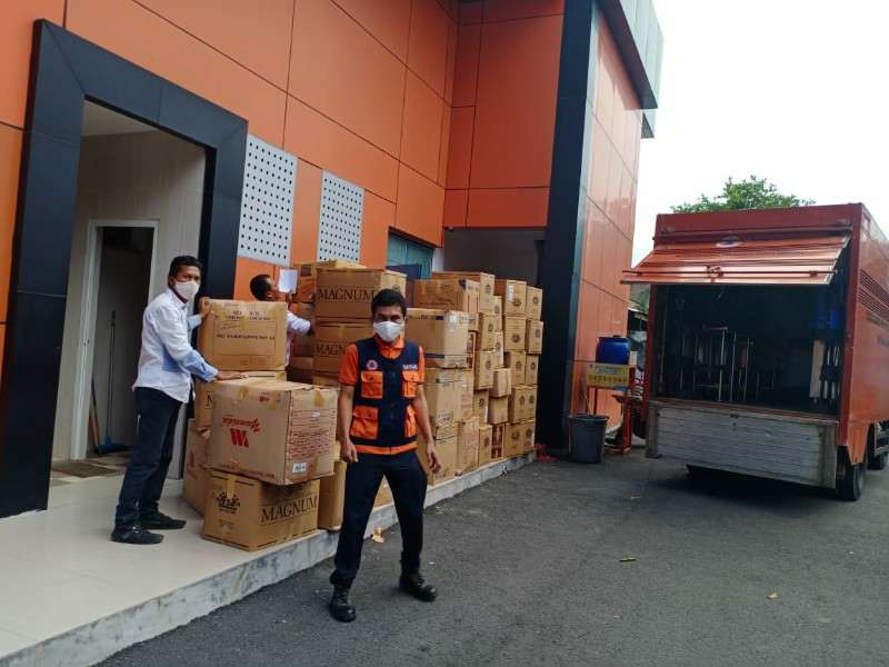 Pjs. Bupati Sergai Apresiasi Kembali Terima Bantuan 150 Ribu Masker dari Gubsu