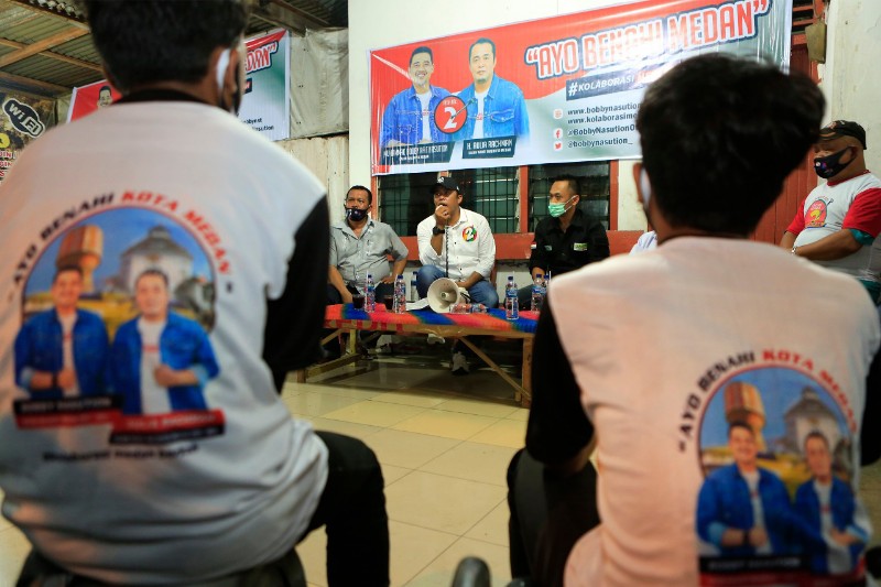 H. Aulia Rachman Dalam Pertemuan Dengan Pemuda Milenial
