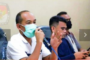 KPUD Labuhanbatu Pake Masker Pandemi Covid-19, KPUD Labuhanbatu Pencoblosan Perilaku Ada 12 Berbeda di Pilkada