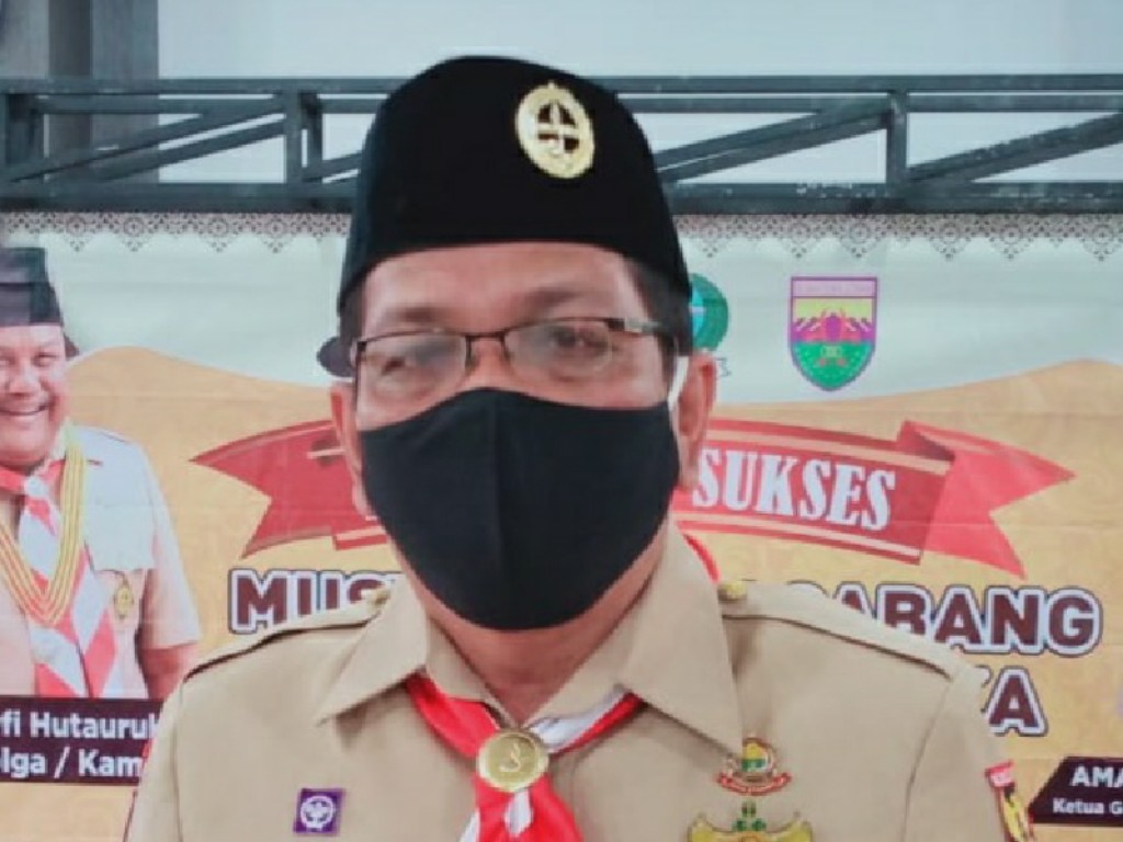 Ketua Kwarcab Pramuka Kota Sibolga Amarullah Gultom, SE.MM periode 2020-2025