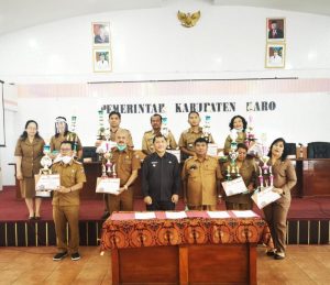 pemerintah kabupaten Karo Bupati Karo Terkelin Brahmana SH minta ASN dilingkungan Pemkab Karo berkerja dengan "Good Govermentd" untuk pelayanan kepada publik.