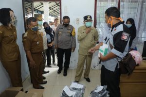 Bupati Asahan H. Surya, BSc, Kajari Asahan Aluwi, SH bersama unsur Forkopimda melakukan kunjungan ke beberapa Kecamatan untuk memastikan kesiapan dalam menghadapi Pilkada Serentak