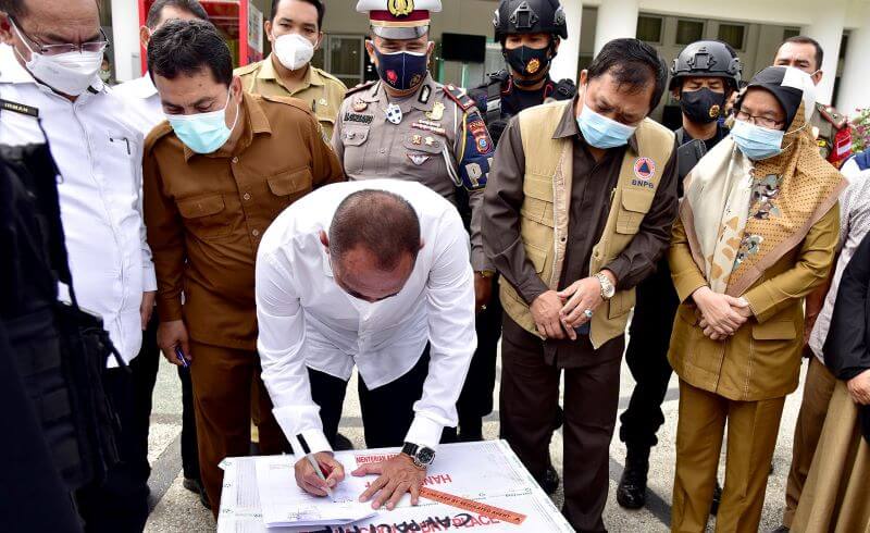 Vaksin Covid-19 Tiba, Gubsu Edy Rahmayadi Jadi yang Pertama