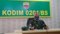 3.800 Dosis Diterima Kodim 0201/BS, Siap Vaksinasi ke Purnawirawan dan Warakawuri