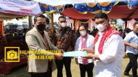 Kementerian Sosial RI Serahkan Bantuan Atensi Ke Alpha Omega