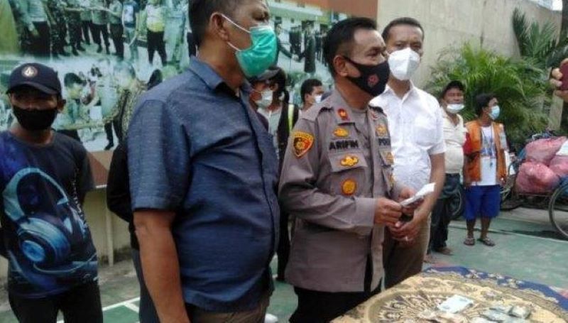 Belasan Preman Ditangkap Polisi