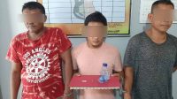 Tiga Pria Penyabu Di Polsek Tanah Luas