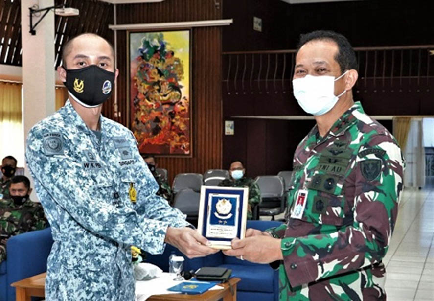 Angkatan Bersenjata Singapura Lakukan Studi Banding ke Seskoau