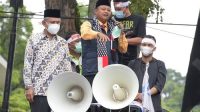 Uu Ruzhanul Bersama Buruh Serukan Dukungan untuk Rakyat Palestina