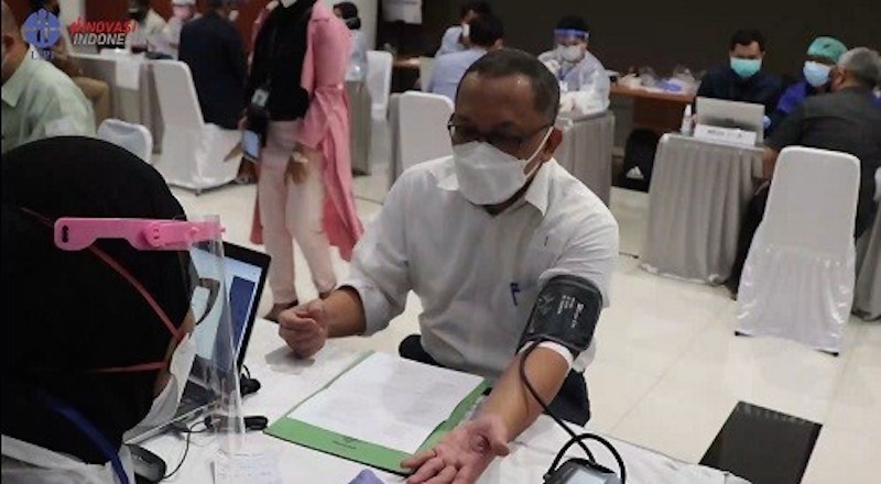 Peduli Negeri, LIPI Gelar Vaksinasi