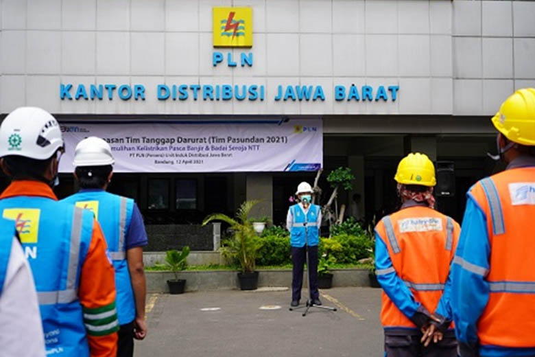 PLN UID Jabar Kirimkan Tim Tanggap Darurat Bencana ke NTT