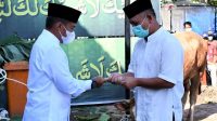 Pangdam I/BB Beserta PJU Qurbankan Sapi dan Kambing