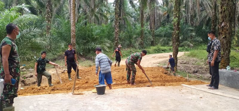 Sekdes Bagan Sinembah Jaya Apresiasi Pembangunan Box Culvert