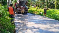TMMD Mesin Molet-1 Kabar Baik! Pengecoran Jalan TMMD Kodim 0204/DS Tinggal 277 Meter Lagi