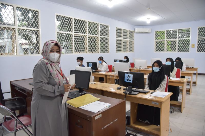 5486 Pendaftar Ikuti UTBK Seleksi Mandiri UNIMED Tahun 2021