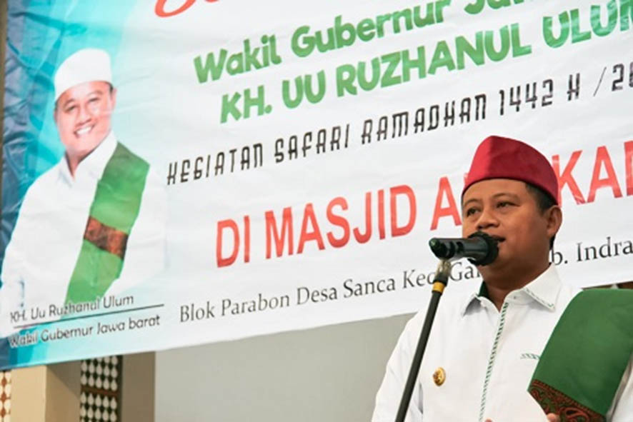 Uu Ruzhanul Sebut Pembangunan Duniawi dan Ukhrawi Harus Seimbang