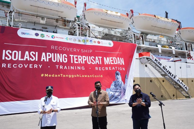 Bobby : Terima Kasih Kepada Mentri BUMN, Kapal KM Bukit Raya Jadi Isoter