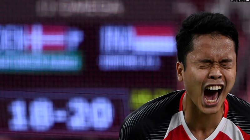 Olimpiade Bulu Tangkis, Anthony Ginting Melaju ke Semifinal