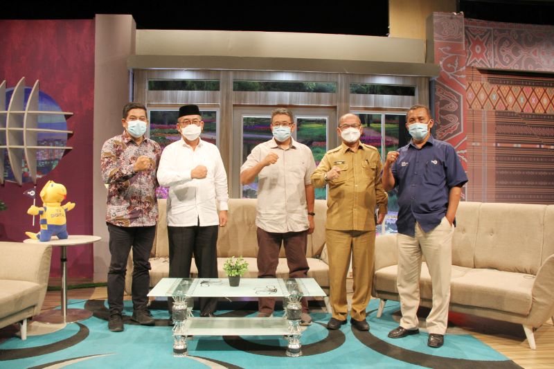 Kominfo Sumut Apresiasi Peran PWI Sumut Sosialisasikan Prokes dan Vaksinasi ke Masyarakat