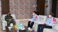 Ciptakan Keamanan Kawasan, Pangdam I/BB Terima Audiensi Kakanwil Kemenkumham Sumut