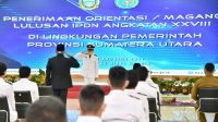 Purna Praja IPDN XXVIII Di Depan Purna Praja IPDN XXVIII, Gubernur Sumut Butuh Kerja Keras untuk Sukses