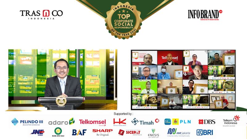 Jajaran Perusahaan Peraih Top CSR of The Year 2021