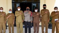 Bertekad Turunkan Level Resiko Covid-19, Sekda Aceh Utara Silaturahmi dengan Kapolres