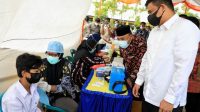 Bobby Vaksinasi-1 Bobby : Vaksinasi Bertujuan Agar Sekolah Tatap Muka Dapat Digelar