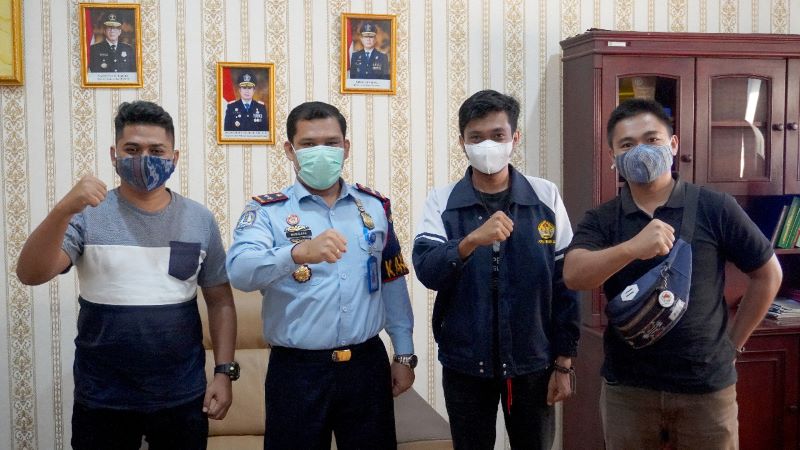 Kepala Kantor Imigrasi Sibolga Terima Audiensi Forum Komunitas Kreatif Sibolga-Tapteng
