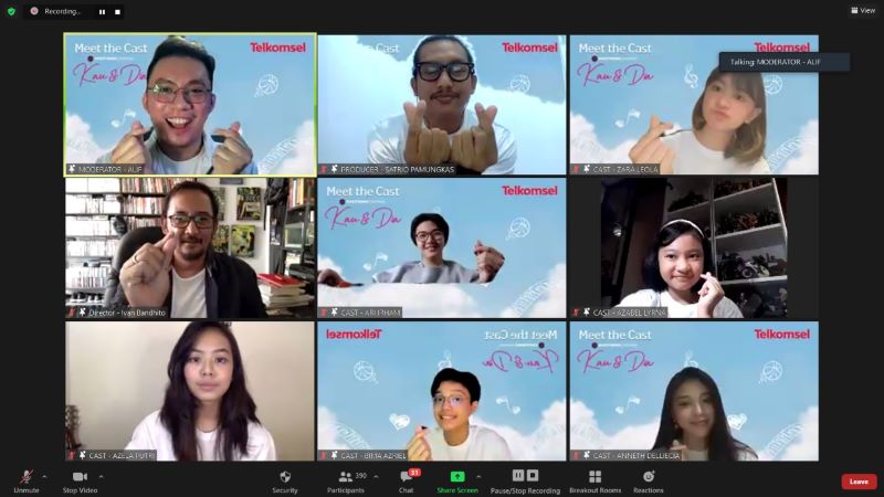 Drama Orisinal MAXstream ‘Kau dan Dia Movie’, Telkomsel Gelar Meet the Cast Bersama di Sumatera